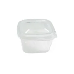 1oz PP Hinged Lid Portion Pot